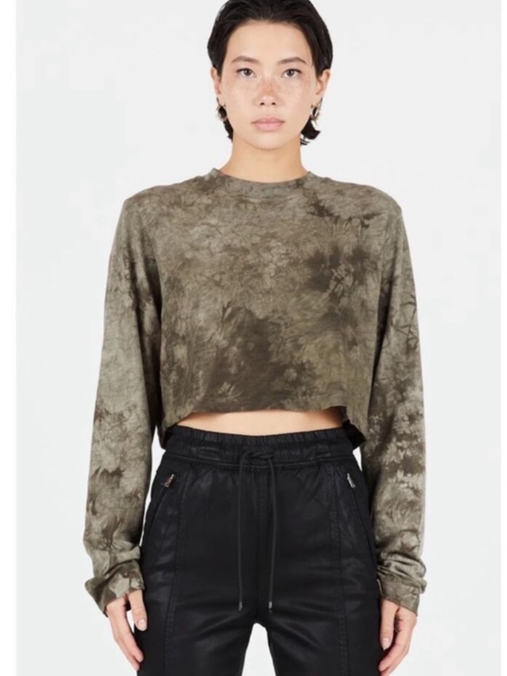 Cotton Citizen Tokyo crop Washed Tie-Dye